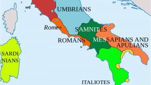 Map Of Italy In Roman Times Italy In 400 Bc Roman Maps Italy History Roman Empire Italy Map