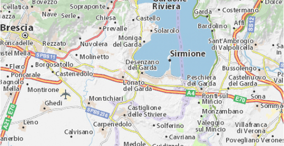 Map Of Italy Lake Garda Desenzano Del Garda Map Detailed Maps for the City Of Desenzano Del