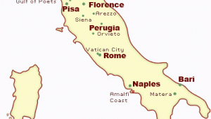 Map Of Italy Major Cities What are the 20 Regions Of Italy In 2019 Italy Trip Italy