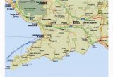 Map Of Italy Showing sorrento Amalfi Coast tourist Map and Travel Information