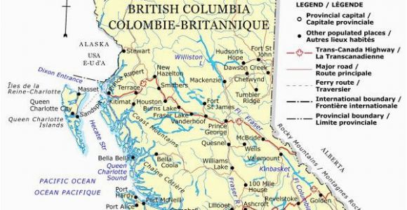 Map Of Kitimat Bc Canada Plan Your Trip with these 20 Maps Of Canada