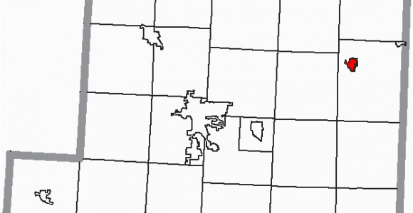 Map Of Knox County Ohio File Map Of Knox County Ohio Highlighting Danville Village Png