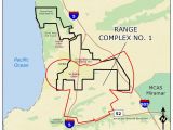 Map Of La Jolla California Ucsd Camp Matthews Range Complex No 1