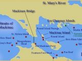 Map Of Lake Michigan Shipwrecks the Straits Of Mackinac Here the Waters Of Lake Huron Lake