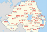 Map Of Lisburn northern Ireland Bt Postcode area Wikipedia