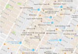 Map Of Little Italy Nyc New York City Times Square Neighborhood Map