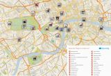 Map Of London England area Map Of London with Must See Sights and attractions Free