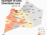 Map Of Louisville Ohio Maps Show Louisville areas where Opioid Overdoses Spiked the Most