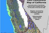 Map Of Lower California California Glaciation Ice Age Coastal Maps Ice Age Ice