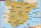 Map Of Major Cities In Spain Map Of Spain