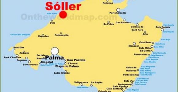 Map Of Majorca Spain Pinterest