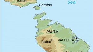 Map Of Malta Europe topographic Map Of Malta Draw It to Know It In 2019