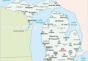 Map Of Michigan Airports Michigan Airports Travel and Culture Pinterest Michigan Lake
