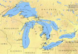 Map Of Michigan Inland Lakes Shipwrecks Of the Great Lakes Region Archaeology Great Lakes