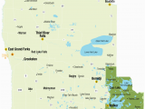 Map Of Minnesota Lakes and Rivers northwest Minnesota Explore Minnesota