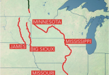 Map Of Minnesota Rivers Long Term Flooding Remains A Concern In Central Us as Rivers