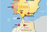 Map Of Morocco and Spain Map Of Spain and Morocco so Helpful Map Of Spain