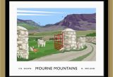 Map Of Mourne Mountains northern Ireland Mourne Mountains Hare S Gap