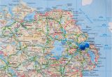 Map Of N Ireland Road Map Ireland Map Stock Photos Ireland Map Stock Images Alamy