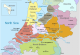 Map Of Netherlands In Europe Map Of the Netherlands Including the Special Municipalities