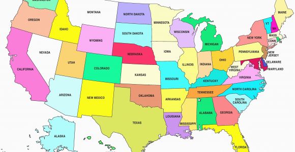 Map Of New England States with Capitals Labeled Map Of the United States Us and Capitals New America