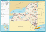 Map Of New York Canada Border Geography Of New York State Wikipedia