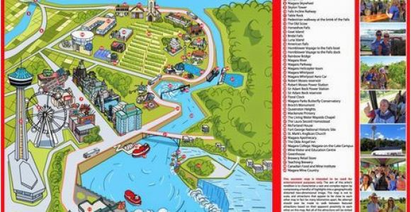 Map Of Niagara Falls Canada and Surrounding area Niagara Map Niagara Falls In 2019 Visiting Niagara Falls