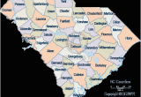 Map Of north Carolina Colleges south Carolina County Maps