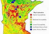 Map Of northeast Minnesota Ground Water Contamination Susceptibility In Minnesota Map Via the