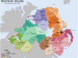 Map Of northen Ireland List Of Rural and Urban Districts In northern Ireland Revolvy