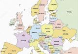 Map Of northern Europe Countries and Capitals 28 Thorough Europe Map W Countries