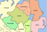 Map Of northern Ireland Counties and towns Counties Of northern Ireland Wikipedia