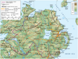 Map Of northern Ireland Roads Republic Of Ireland United Kingdom Border Wikipedia