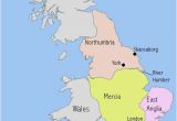 Map Of northumbria England A Map I Drew to Illsutrate the Make Up Of Anglo Saxon England In