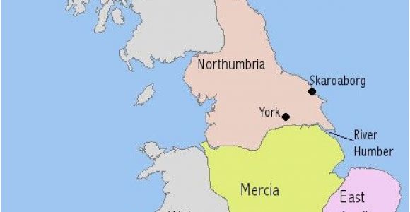 Map Of northumbria England A Map I Drew to Illsutrate the Make Up Of Anglo Saxon England In