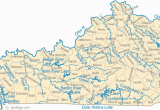 Map Of Ohio and Kentucky Map Of Kentucky