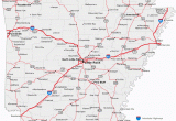 Map Of Ohio Highways Map Of Arkansas Cities Arkansas Road Map