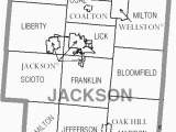 Map Of Ohio townships File Map Of Jackson County Ohio with Municipal and township Labels