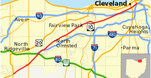 Map Of Ohio Turnpike Ohio Turnpike Revolvy