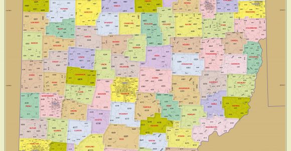 Map Of Ohio with Zip Codes northern California Zip Code Map Reference Map Indiana and Ohio to