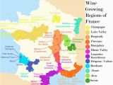 Map Of orange France French Wine Growing Regions and An Outline Of the Wines