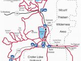 Map Of oregon Lakes Diamond Lake Map Snowmobiles Diamond Lake oregon Travel oregon