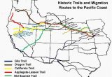 Map Of oregon Trail with Landmarks Map Of the oregon Trail with Landmarks Secretmuseum