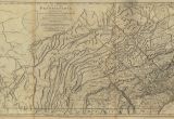 Map Of Pa and Ohio 1775 to 1779 Pennsylvania Maps