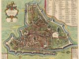 Map Of Padova Italy Old Antique Map Of Padova by Blaeu Mortier Sanderus Antique