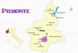 Map Of Piedmont Italy Wine Regions Map Of Piemonte Italy Cities and Travel Guide