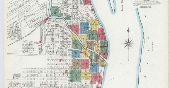 Map Of Port Huron Michigan Sanborn Fire Insurance Map From Port Huron Saint Clair County