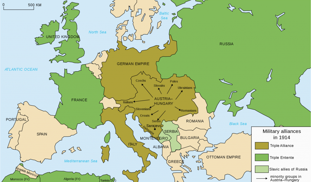 Map Of Pre Ww1 Europe World War I Wikipedia | secretmuseum
