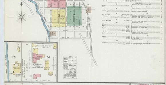 Map Of Ravenna Ohio Map Ohio Library Of Congress