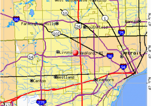Map Of Redford Michigan Cass County Michigan Map Lovely Map Of the City Of Detroit In the